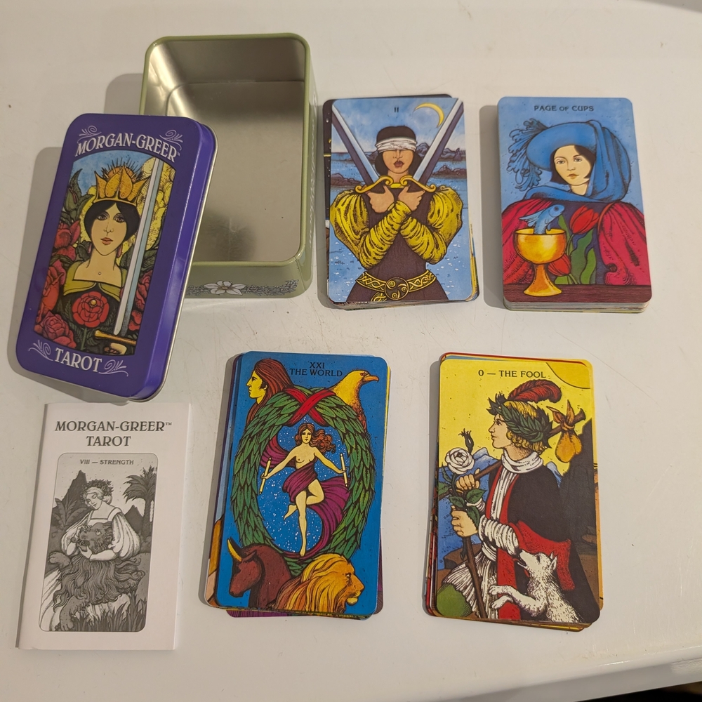 Tarot Card Set with Tin Box
